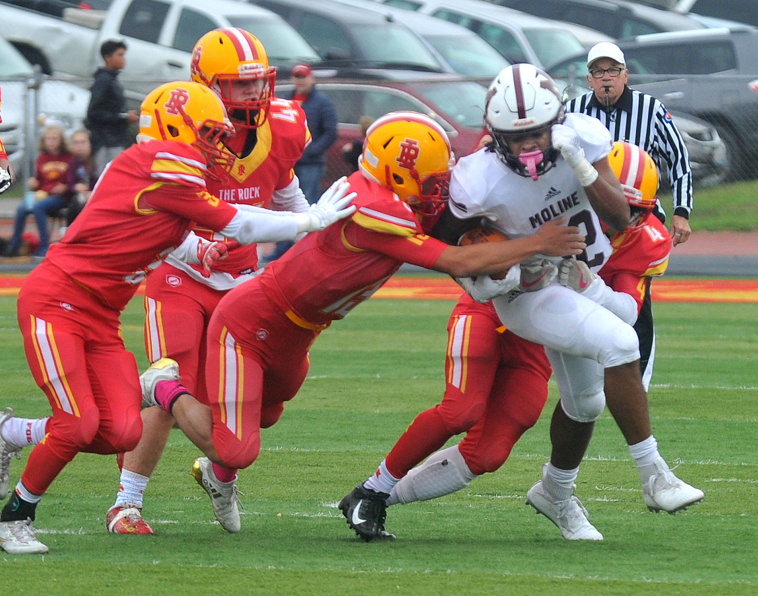 Moline vs Rock Island football
